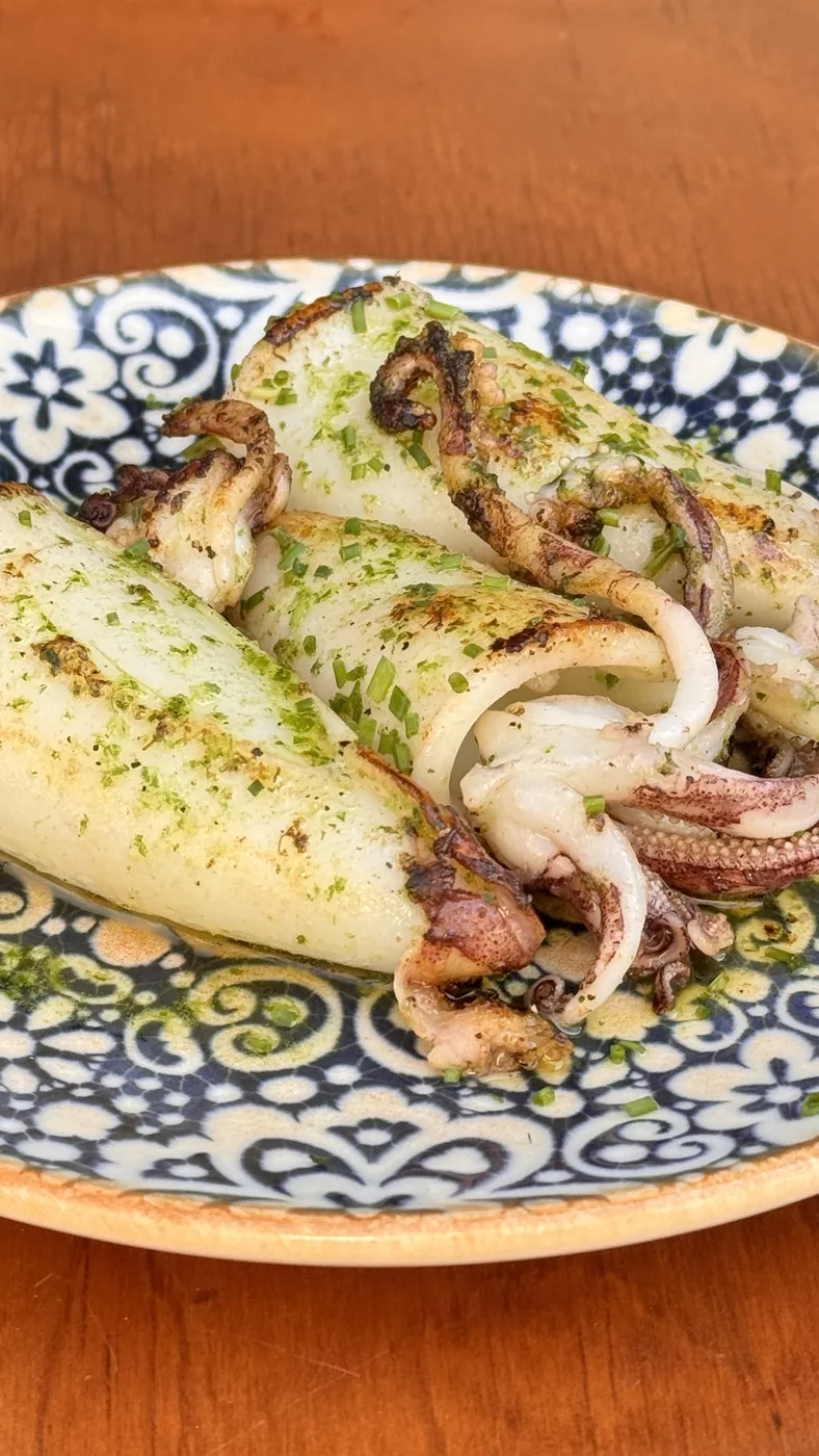 Calamarcitos a la plancha